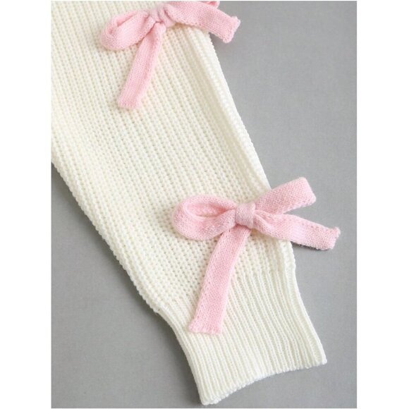 Women's Cropped Knitted Cardigan Open Front Long Sleeve Cute Top - Picture 3 of 6